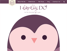 Tablet Screenshot of idoodleydo.com